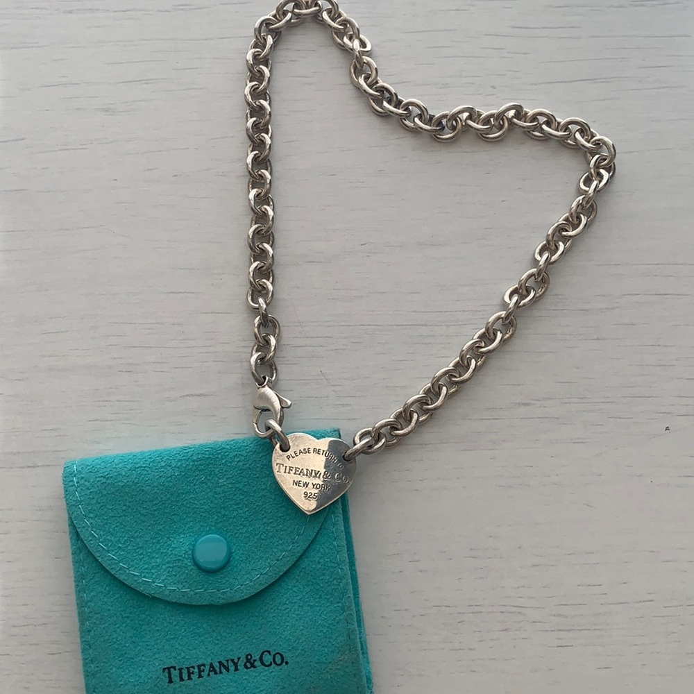 Tiffany & Co. Heart Tag Necklace